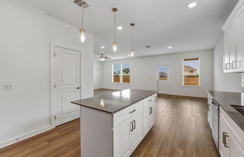 Representational Photo- Open Kitchen