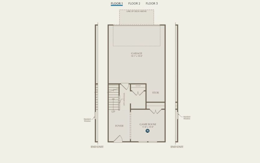 First Floor 2 br / 2.5 ba