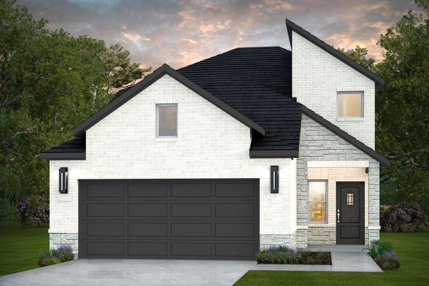 Elevation MD201: Exterior Color Package - Willow Springs