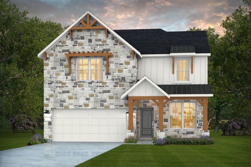 Elevation H: Exterior Color Package - Caddo Mills