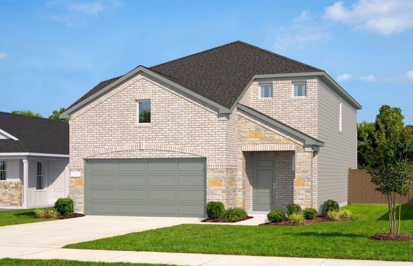 Monroe - Saddleback at Santa Rita Ranch: Liberty Hill, Texas - Pulte Homes