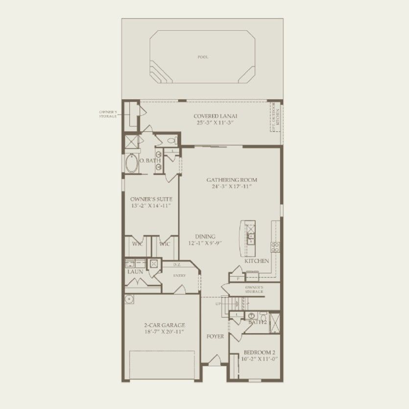 First Floor 8 br / 6 ba