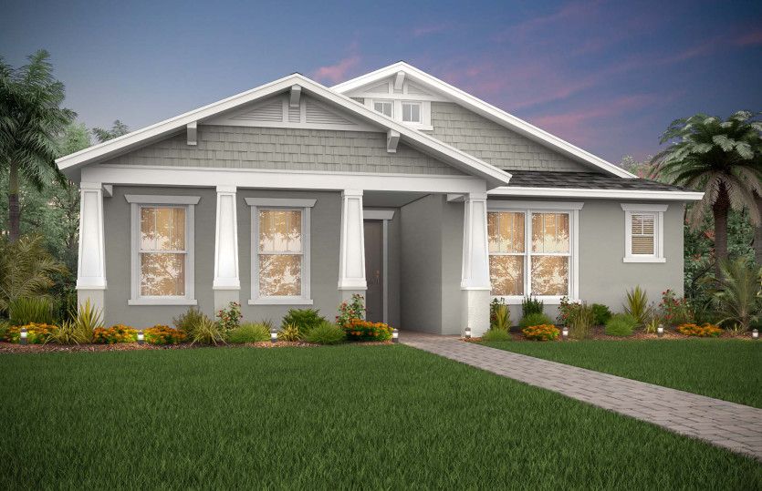 Exterior C2A with columns