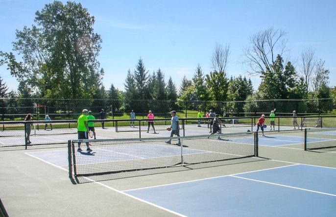 Freedom Park pickleball courts