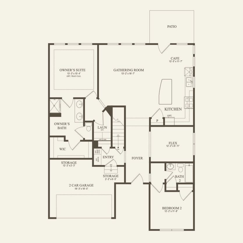First Floor 2 br / 2 ba