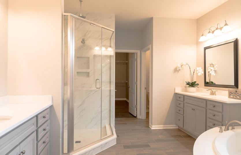 Owner's Bath Option 5 w/soaking tub and large shower