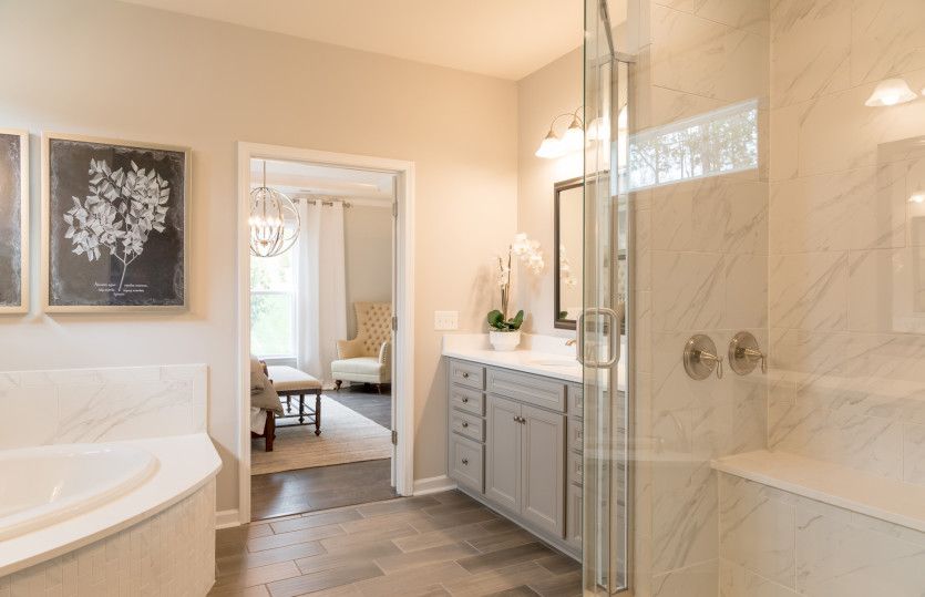 Owner's Bath Option 5 w/soaking tub and large shower