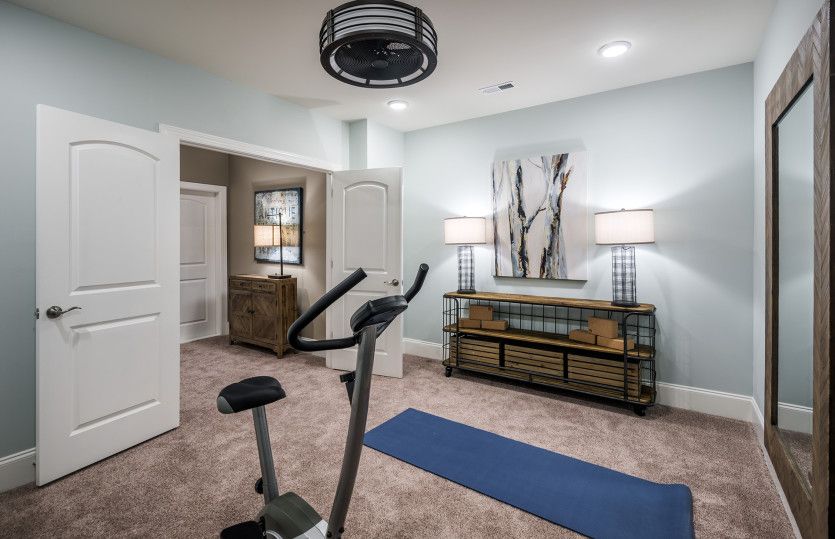 Basement Exercise Room