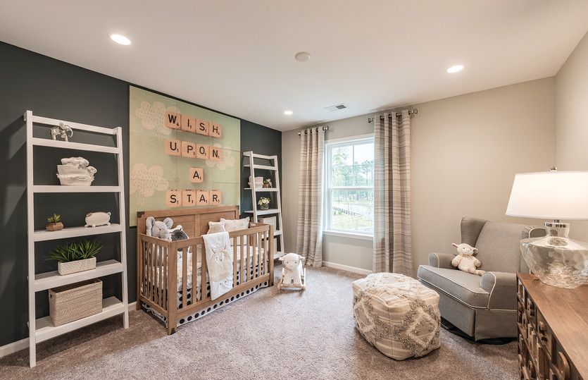 Turn one of the secondary bedrooms into a nursery