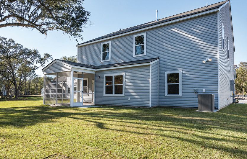 Relax on Rear Screened Porch