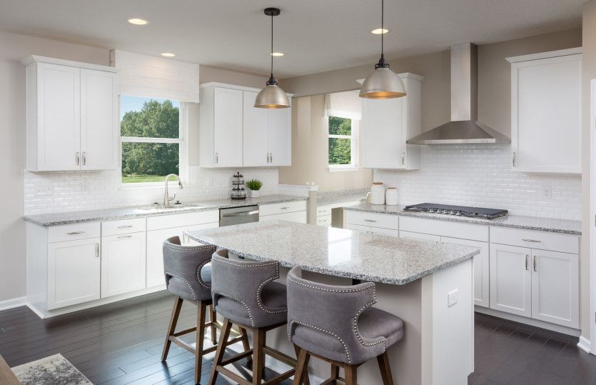Example of White Kitchen Cabinetry