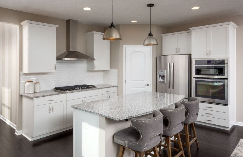 Example of White Kitchen Cabinetry