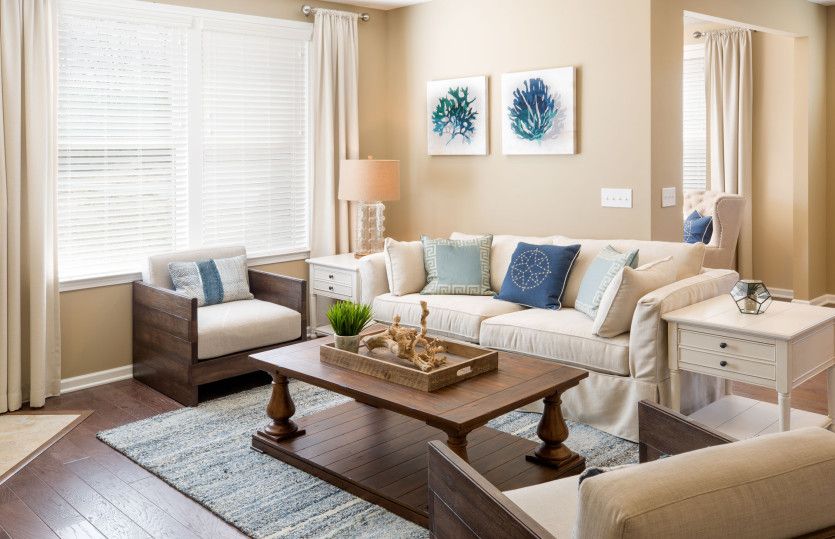 Gathering Room with Large Windows and Natural Light