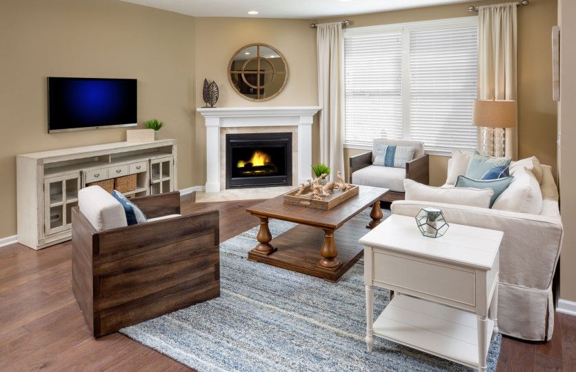 Cozy Gathering Room with Optional Fireplace