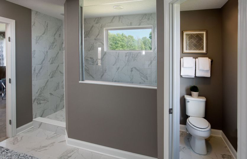 Owner's Bath with Luxurious Shower