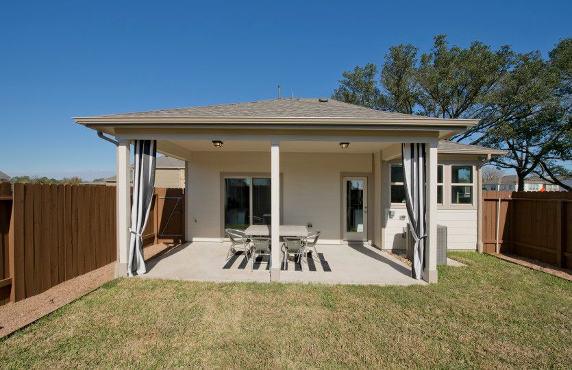 Covered Back Patio