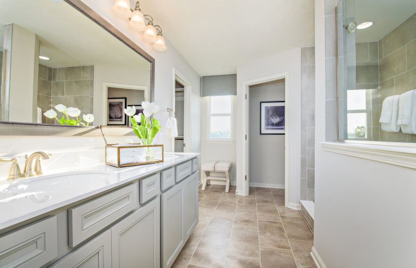 Dual Sinks in Owner's Bathroom