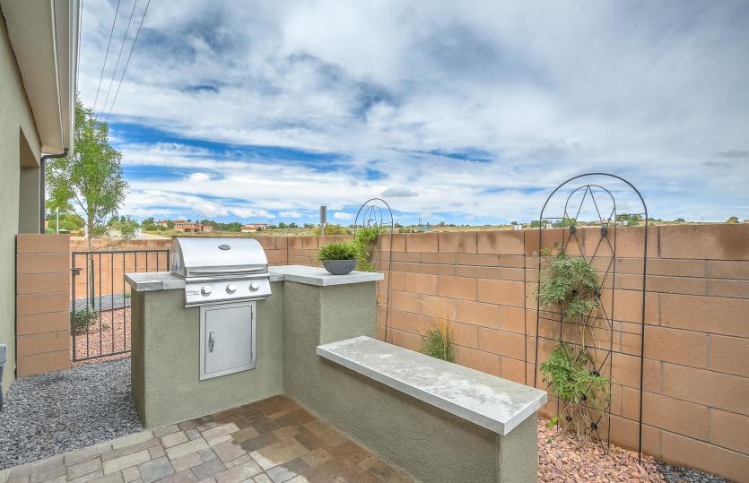 Design an outdoor living space to fit your needs - from a covered patio to a BBQ grill for taking th