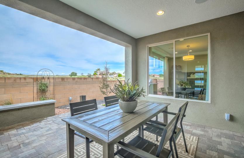 Dine on the covered patio on warm New Mexico evenings or invite friends and family over for a fun BB