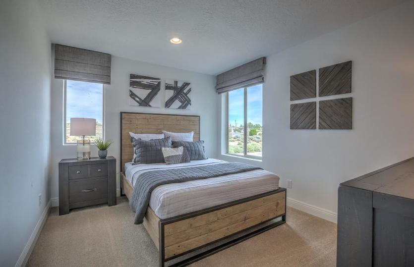 Keep your guests comfortable with spacious and cozy bedroom where they can relax and unwind.