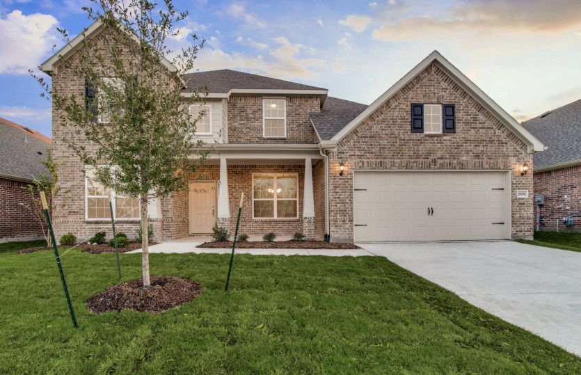 Exterior B with covered front porch