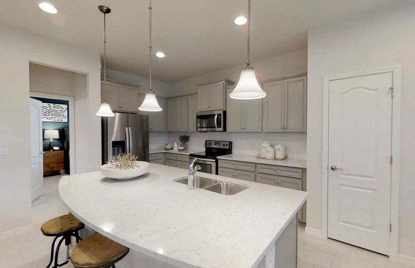 Gather Around The Island in Your New Kitchen