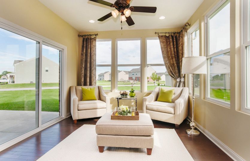 Bright Sunroom