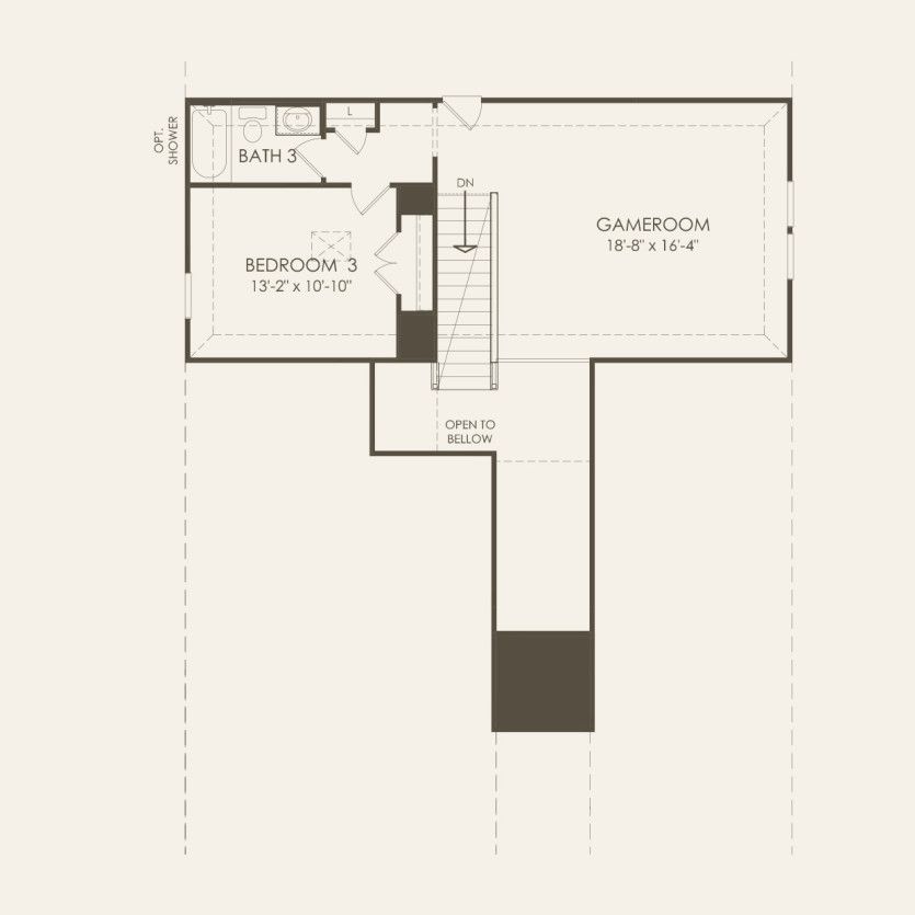 Second Floor 3 br / 3 ba