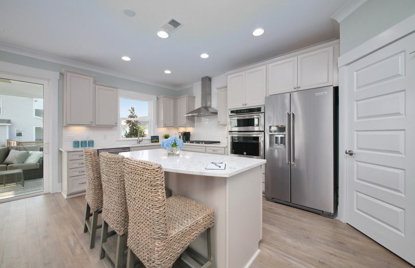 Open Kitchen with Island