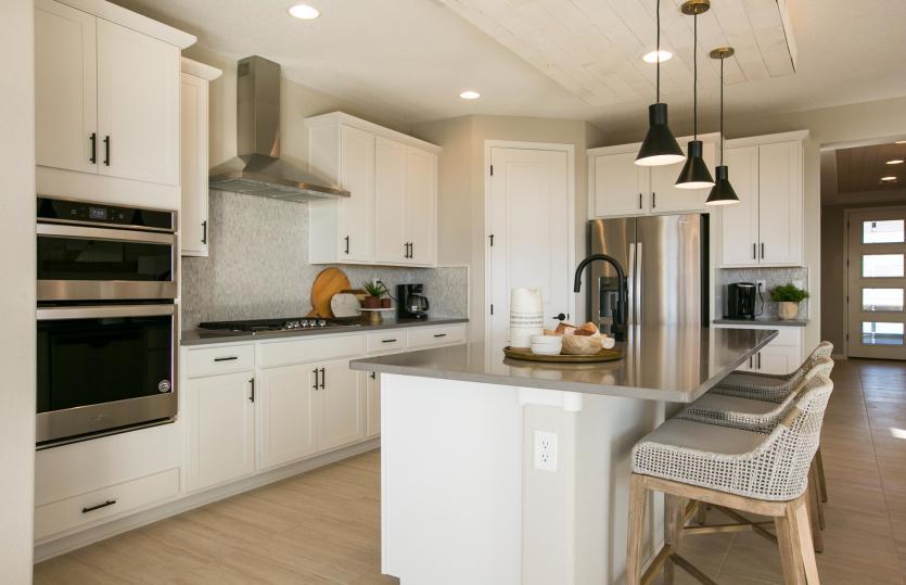 Built-in stainless steel appliances including gas cooktop range takes cooking to the next level in y