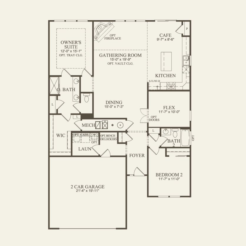 First Floor 2 br / 2 ba