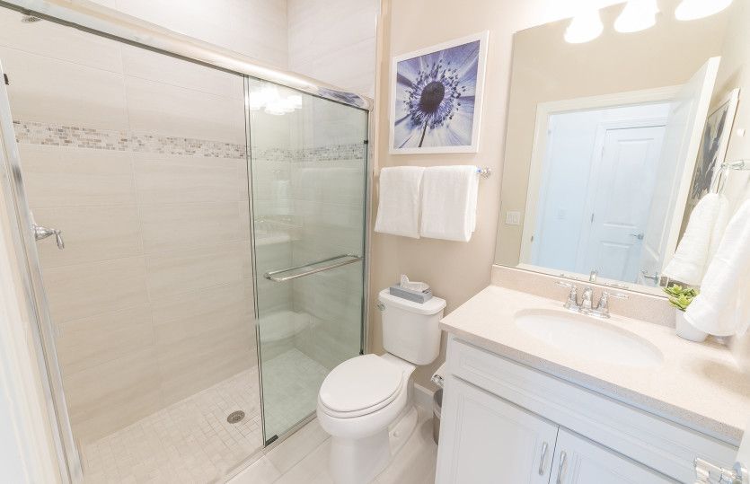 Secondary bathroom