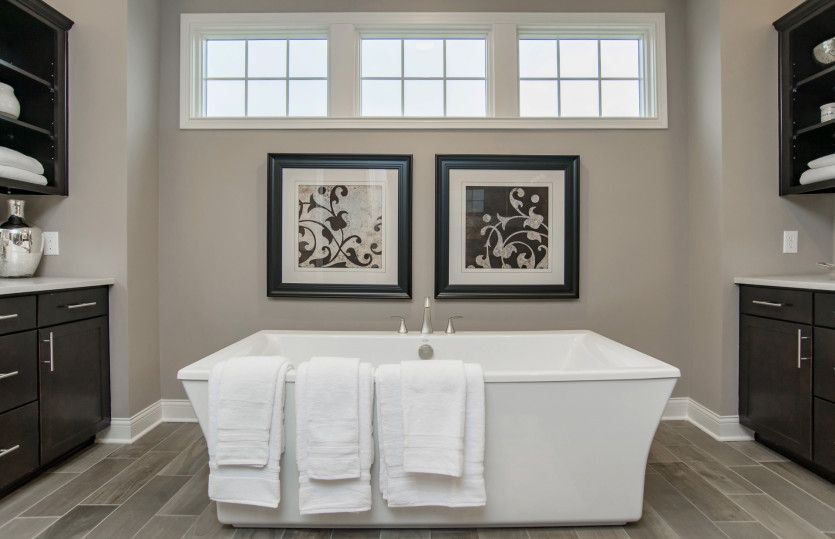 Separate Soaking Tub in Owner's Bathroom