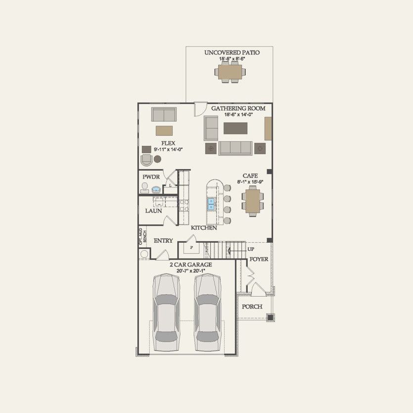 First Floor 3 br / 2.5 ba