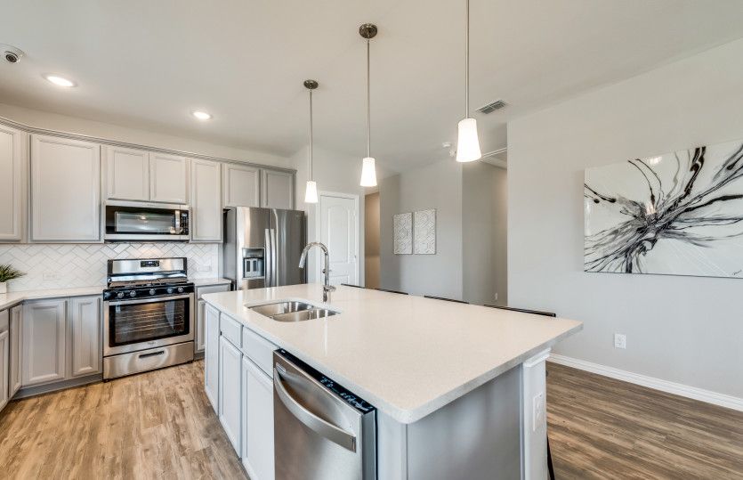 Abundant cabinet space in kitchen*model representation