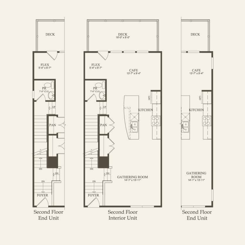 Second Floor 3 br / 3.5 ba
