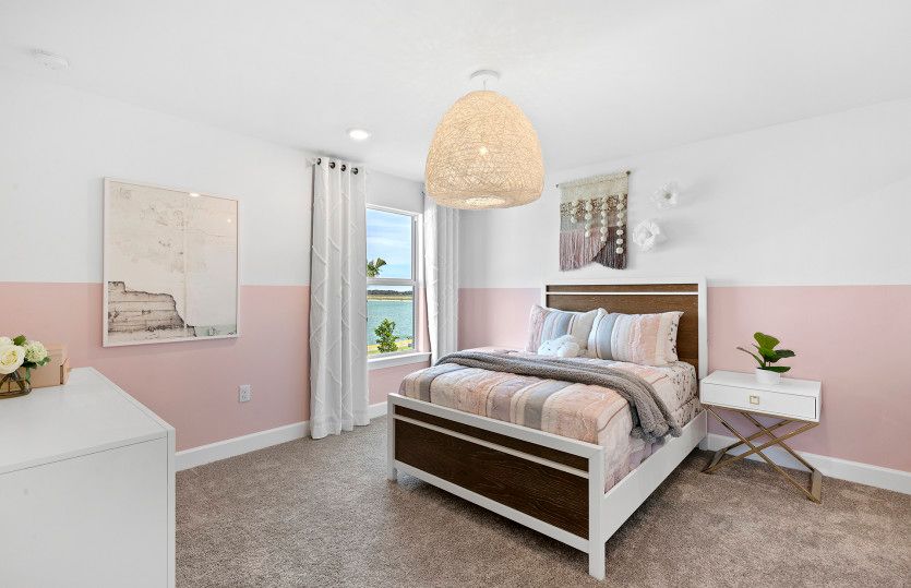 Bedroom located in the loft