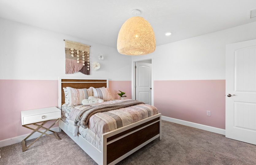 Bedroom located in the loft