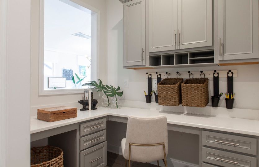 Pulte Planning Center® off of Kitchen. Perfect homework spot!