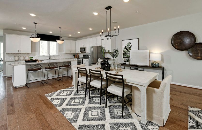 Open kitchen and cafe