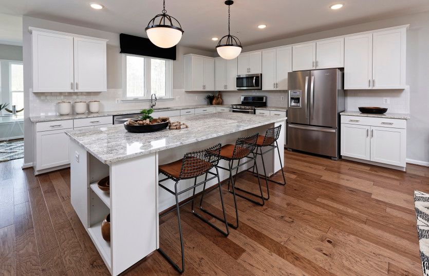 Oversized kitchen island