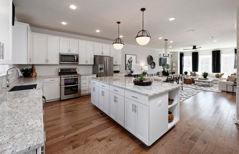 Ample storage in kitchen