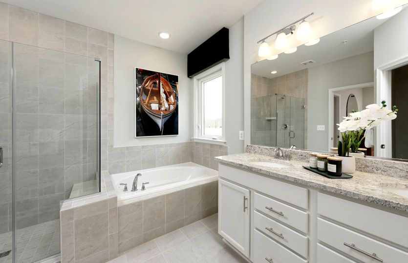 Spa-like Owner's Bath