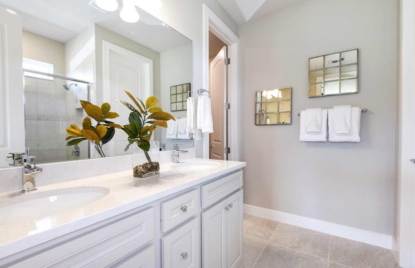 Owner's Bath with Dual Sinks