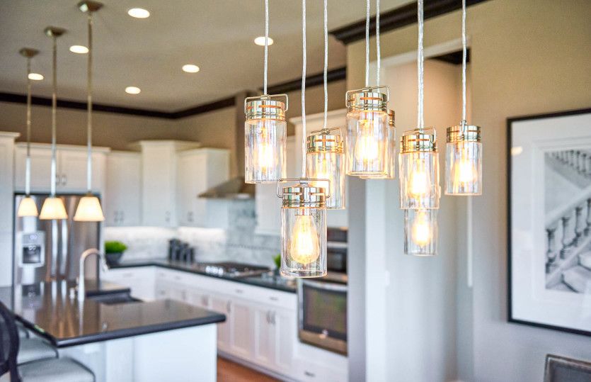 Lighting fixtures are an easy way to add a high-end designer feel to your living spaces.