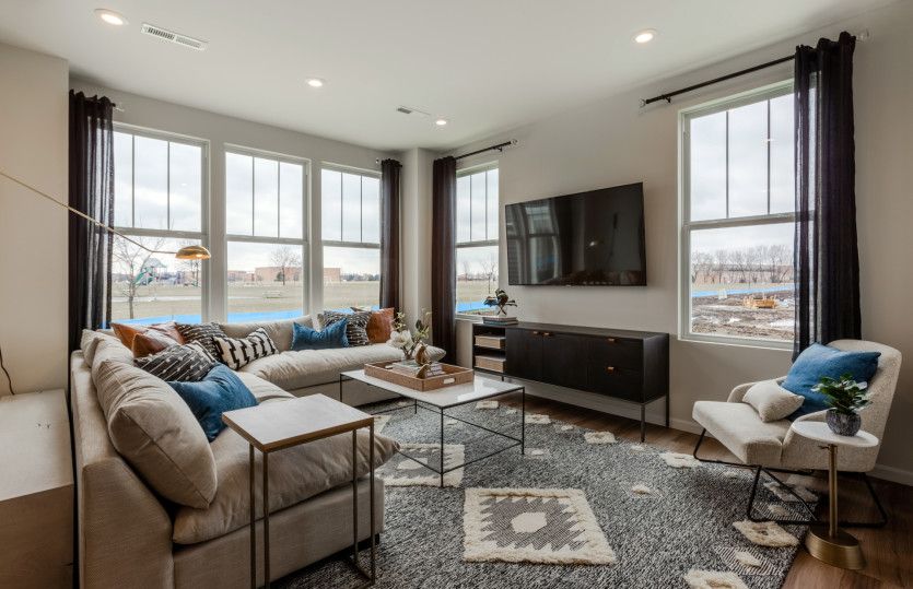 Gathering Room Filled with Natural Light