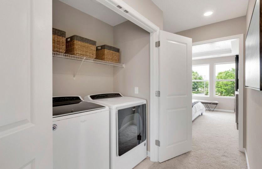 Bedroom Level Laundry