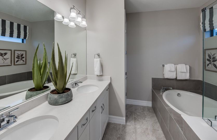 Owner's Bath with Dual Sinks