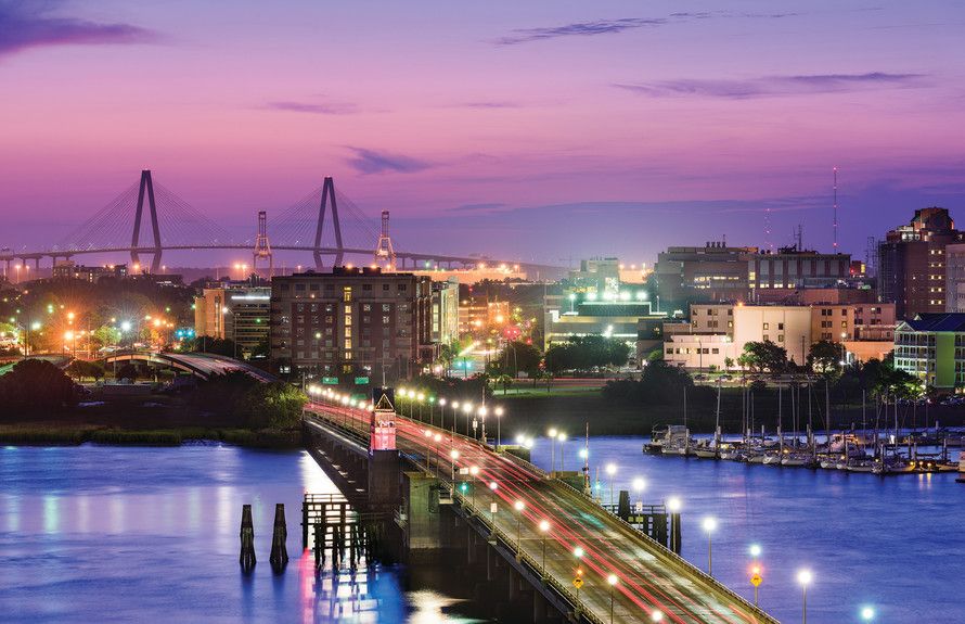 Close to downtown Charleston