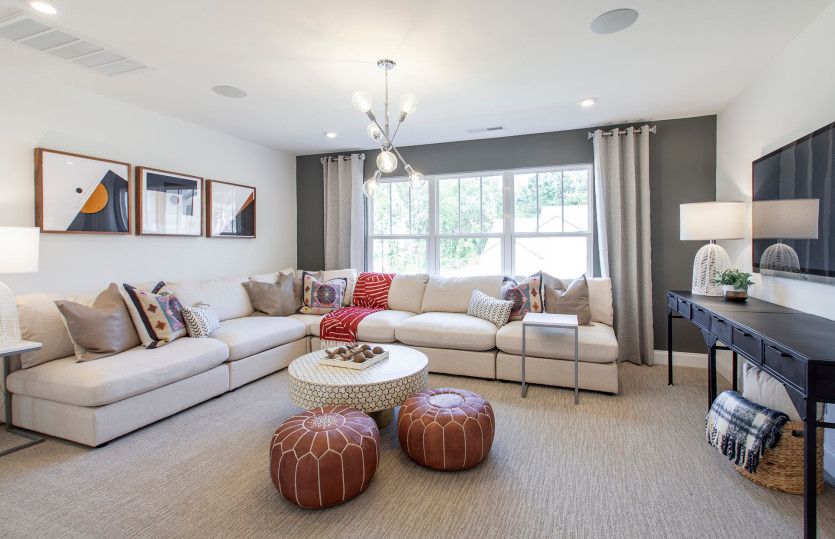 Spacious Loft on 2nd floor offers plenty of room to play or relax.